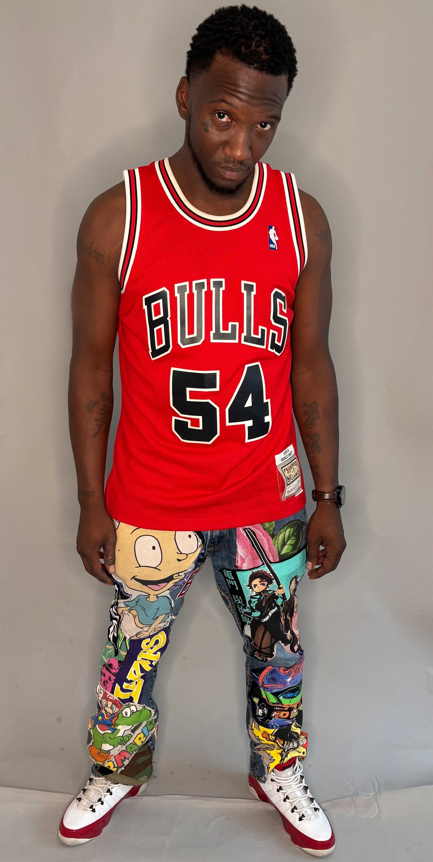 Bee Fly Graphics Men Jeans