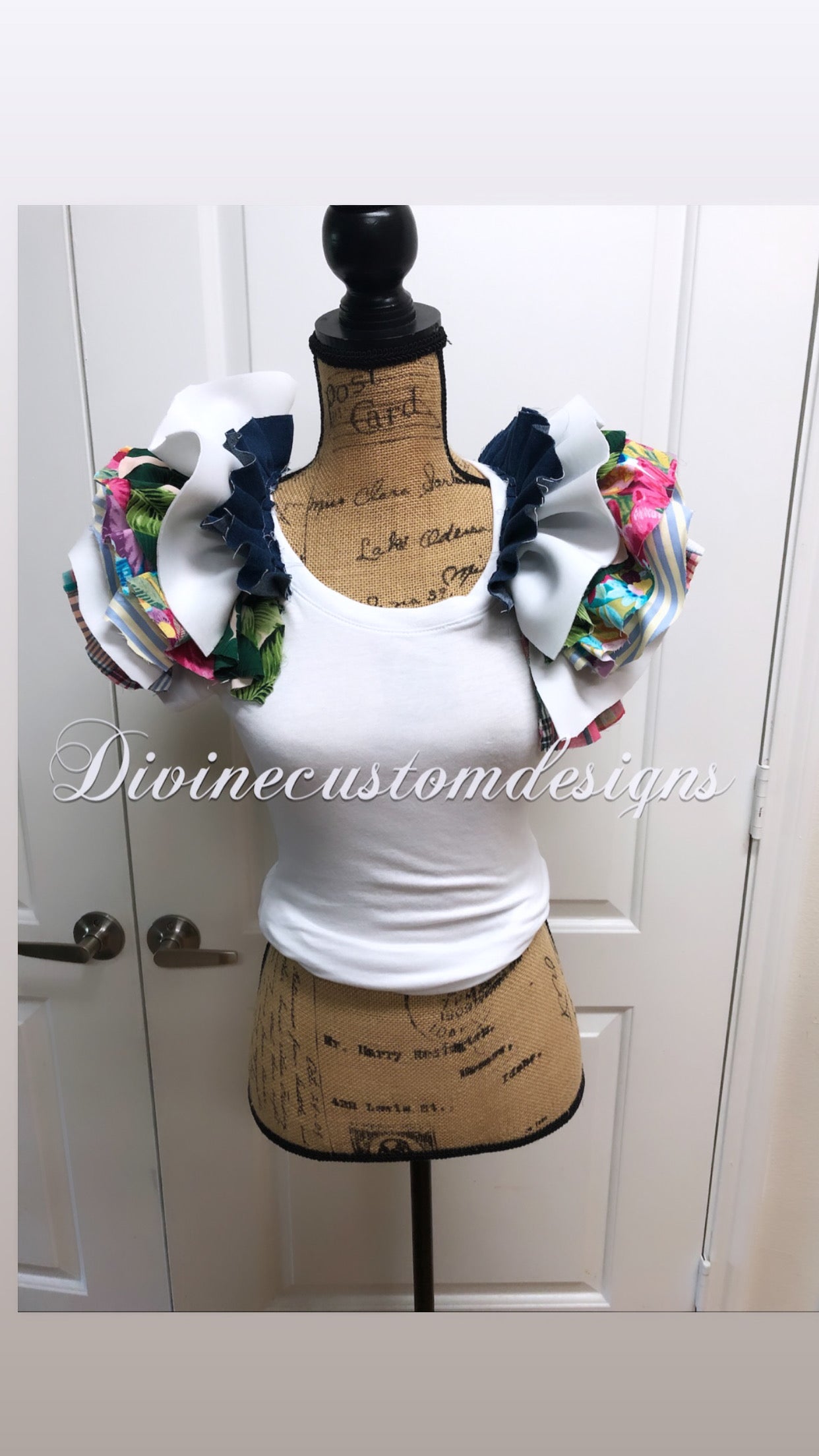 Too much Ruffles Top