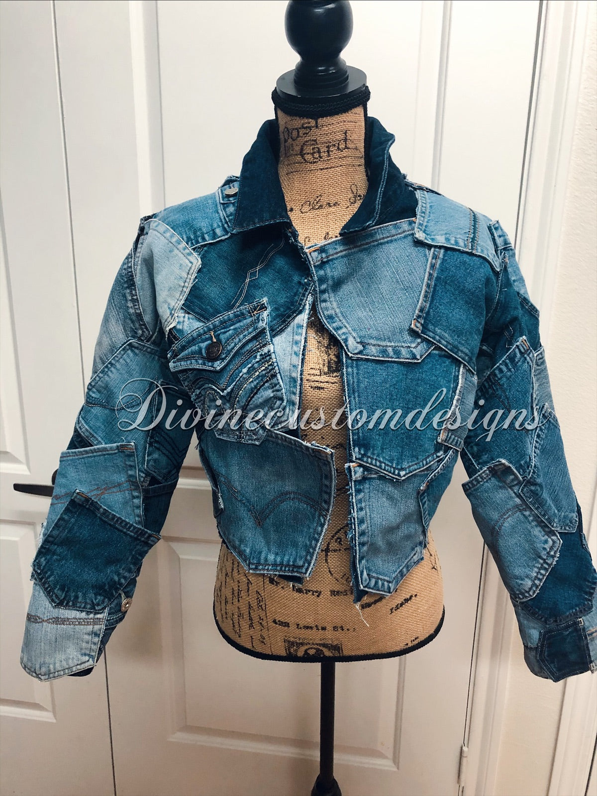Back Pockets Denim Jacket