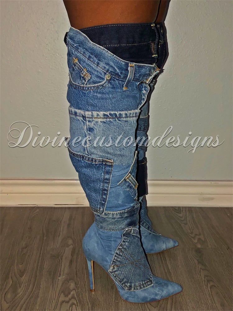Barricade Denim Boots