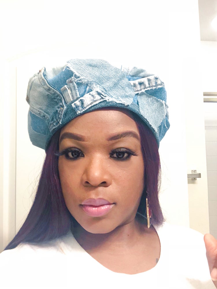 Denim Beret