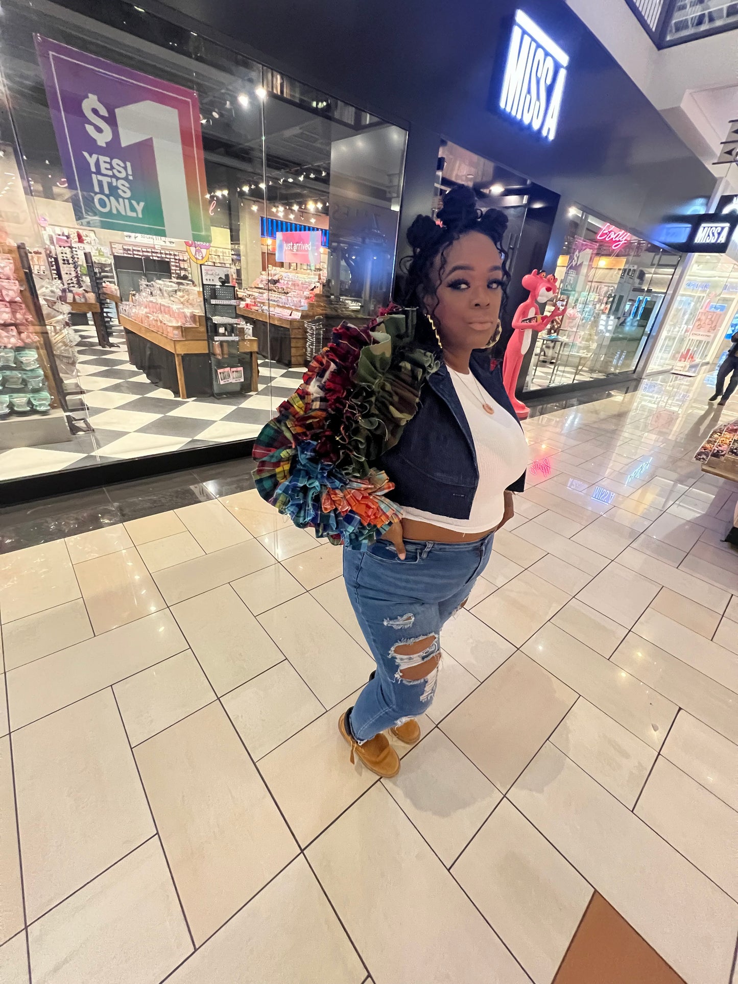 Big Difference Ruffle Jacket