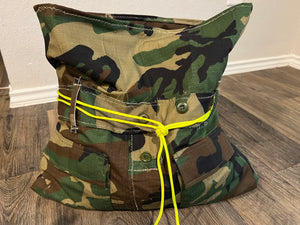 Camo Oversized Clutch  Handbag
