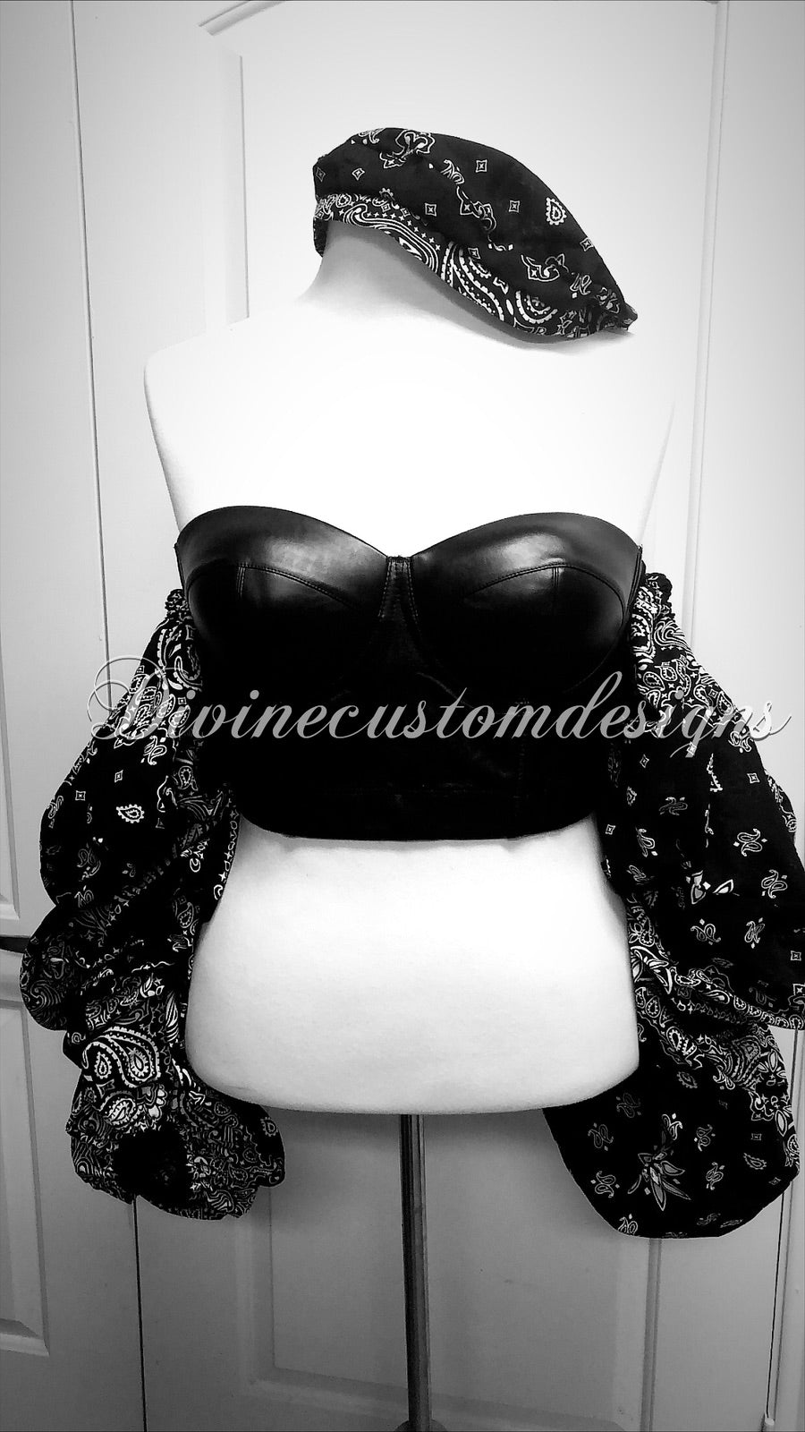 Forever Fly Corset Bandanna Top